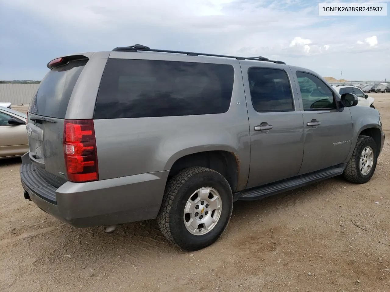 1GNFK26389R245937 2009 Chevrolet Suburban K1500 Lt