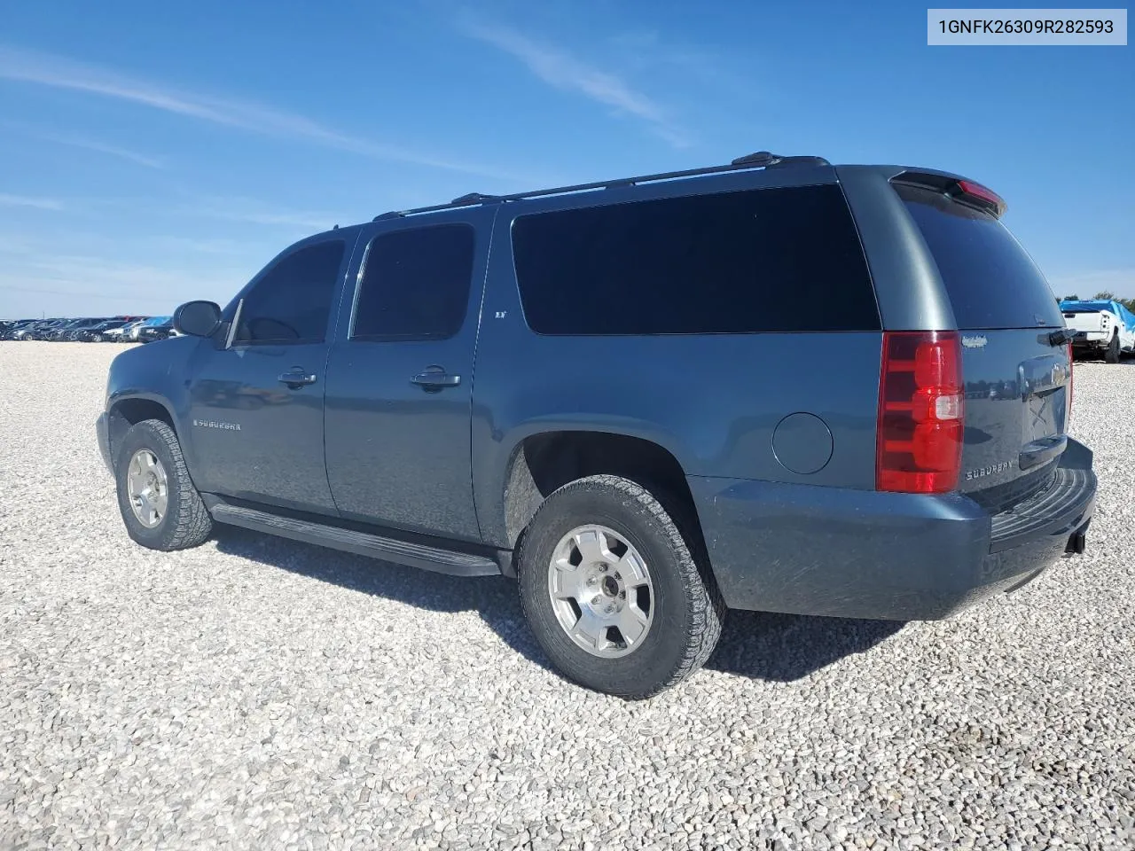 2009 Chevrolet Suburban K1500 Lt VIN: 1GNFK26309R282593 Lot: 71822364