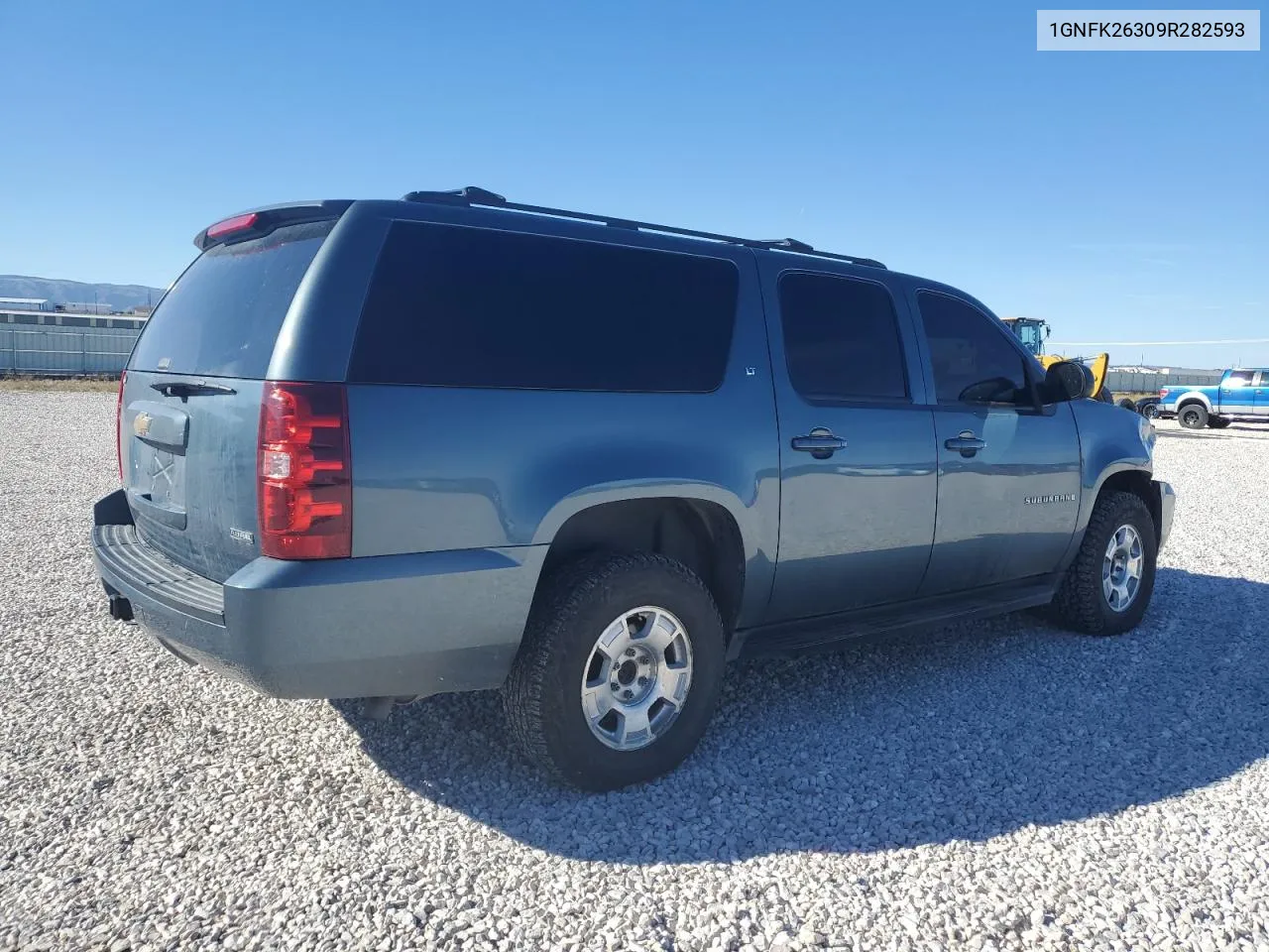 2009 Chevrolet Suburban K1500 Lt VIN: 1GNFK26309R282593 Lot: 71822364