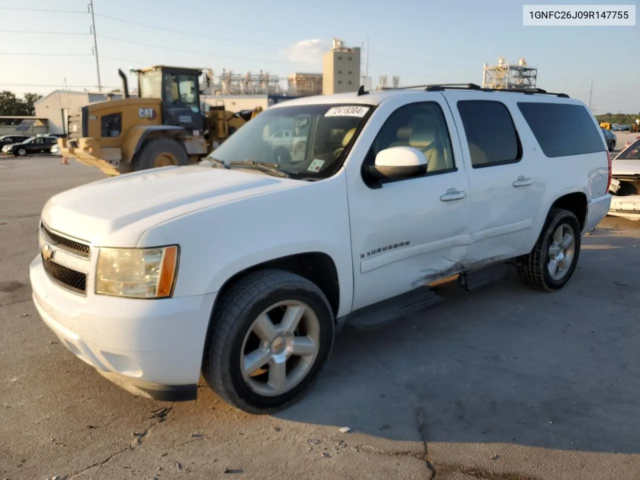 2009 Chevrolet Suburban C1500 Lt VIN: 1GNFC26J09R147755 Lot: 72418304