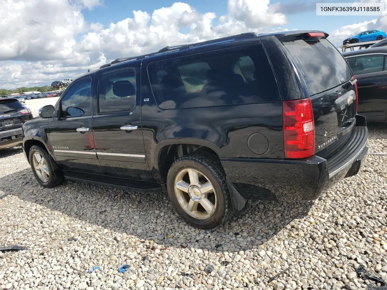 2009 Chevrolet Suburban K1500 Ltz VIN: 1GNFK36399J118585 Lot: 72601924