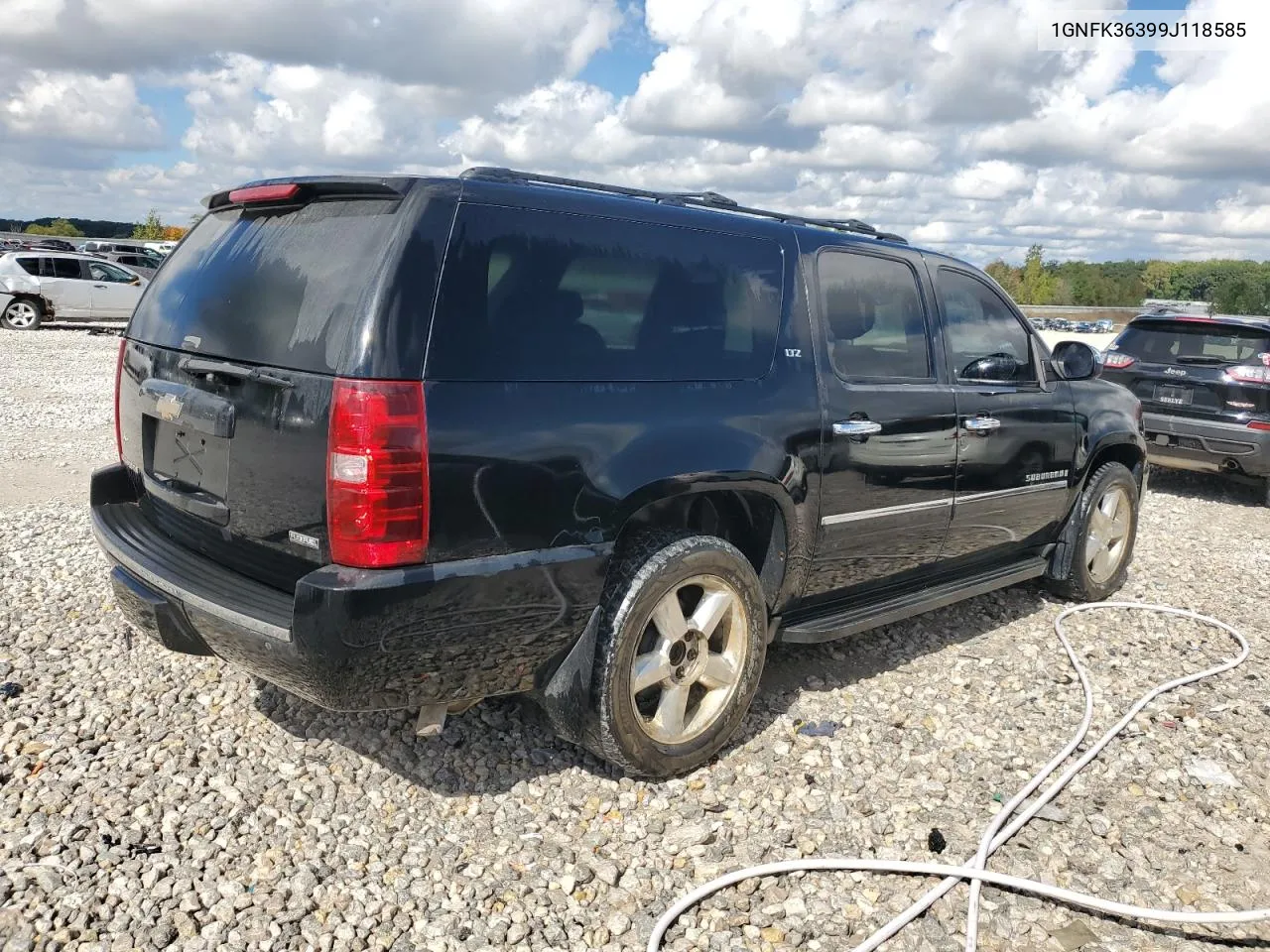 2009 Chevrolet Suburban K1500 Ltz VIN: 1GNFK36399J118585 Lot: 72601924