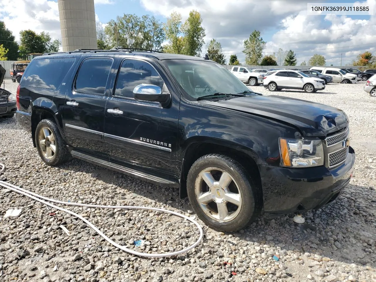 2009 Chevrolet Suburban K1500 Ltz VIN: 1GNFK36399J118585 Lot: 72601924