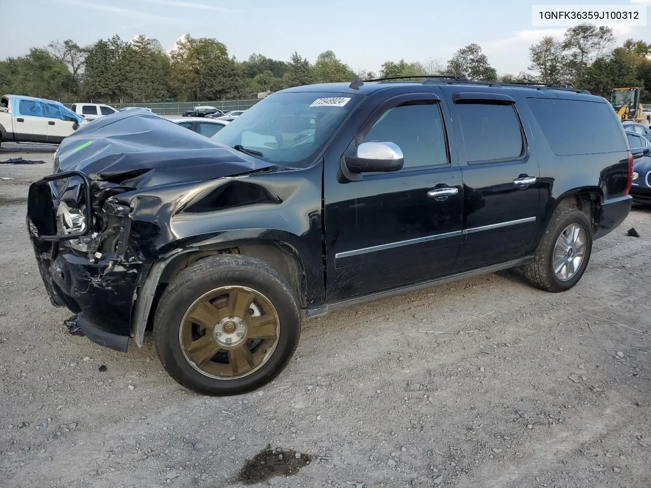 2009 Chevrolet Suburban K1500 Ltz VIN: 1GNFK36359J100312 Lot: 72949924