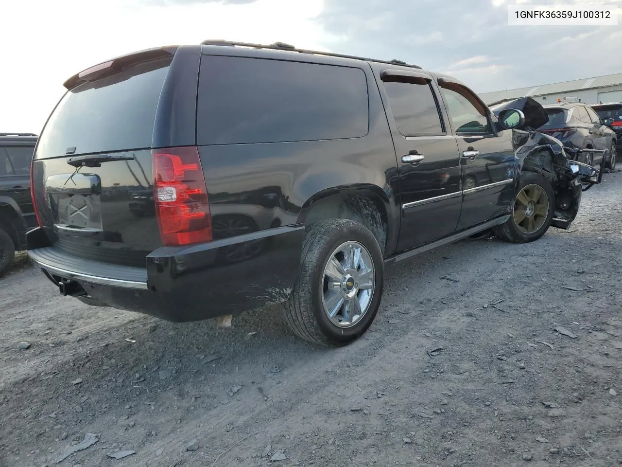 2009 Chevrolet Suburban K1500 Ltz VIN: 1GNFK36359J100312 Lot: 72949924