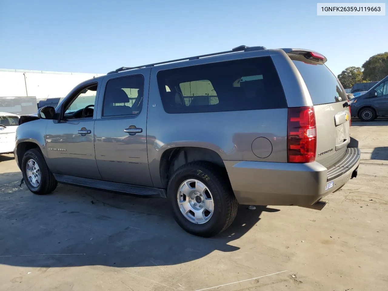 2009 Chevrolet Suburban K1500 Lt VIN: 1GNFK26359J119663 Lot: 73777444