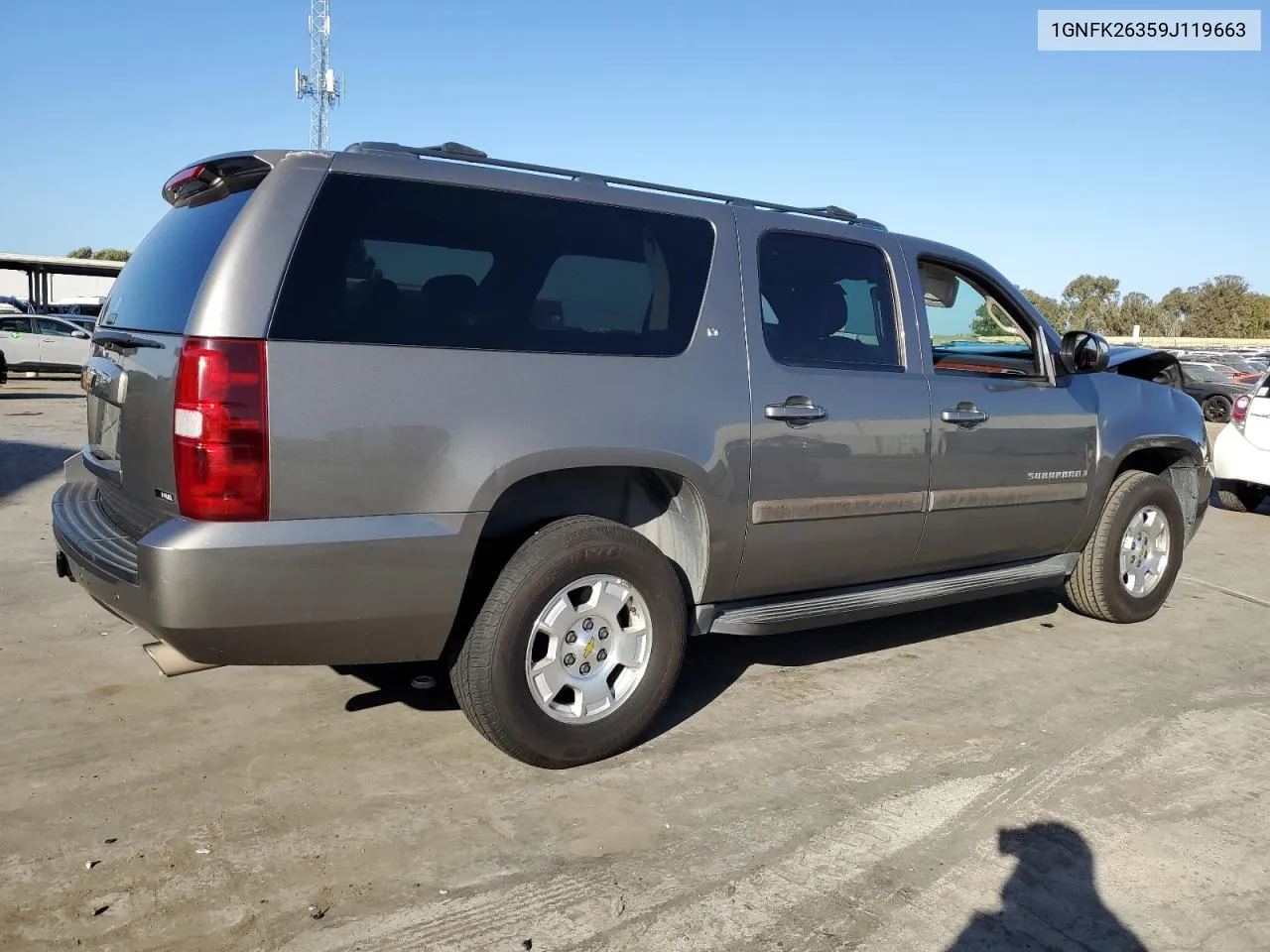 2009 Chevrolet Suburban K1500 Lt VIN: 1GNFK26359J119663 Lot: 73777444