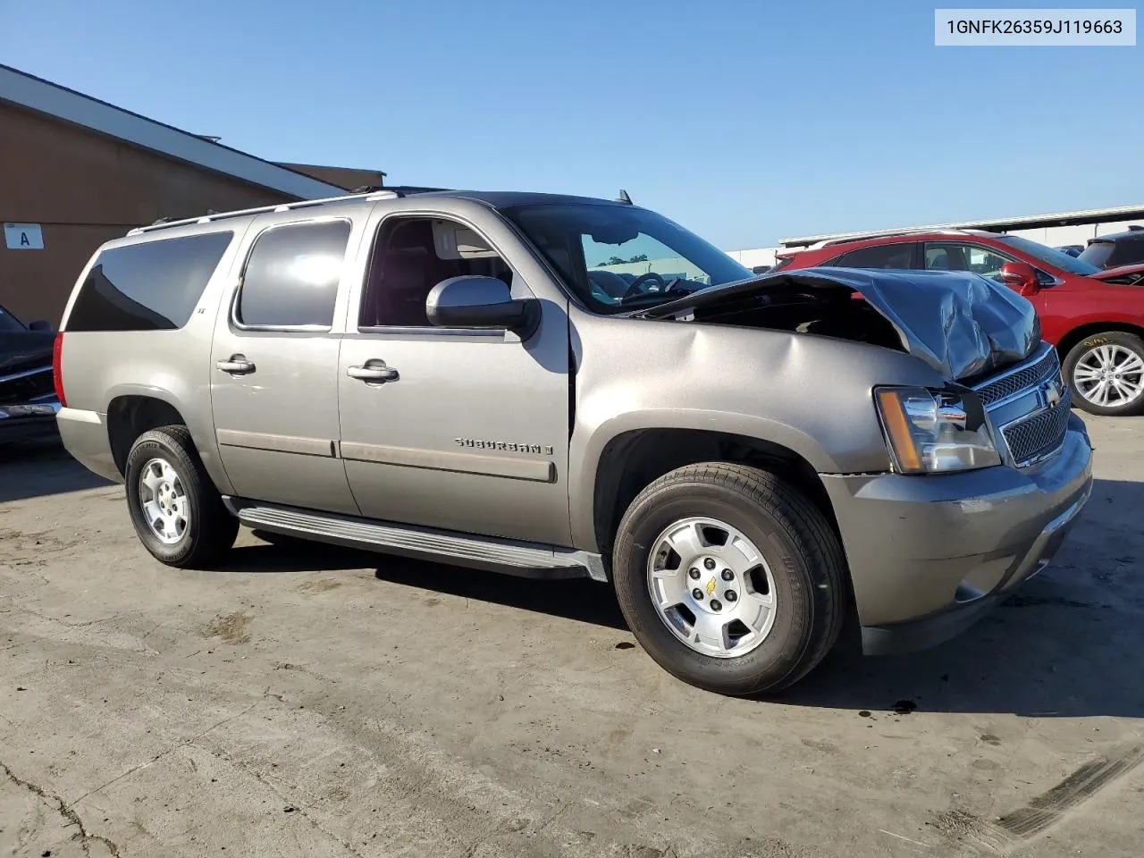 2009 Chevrolet Suburban K1500 Lt VIN: 1GNFK26359J119663 Lot: 73777444