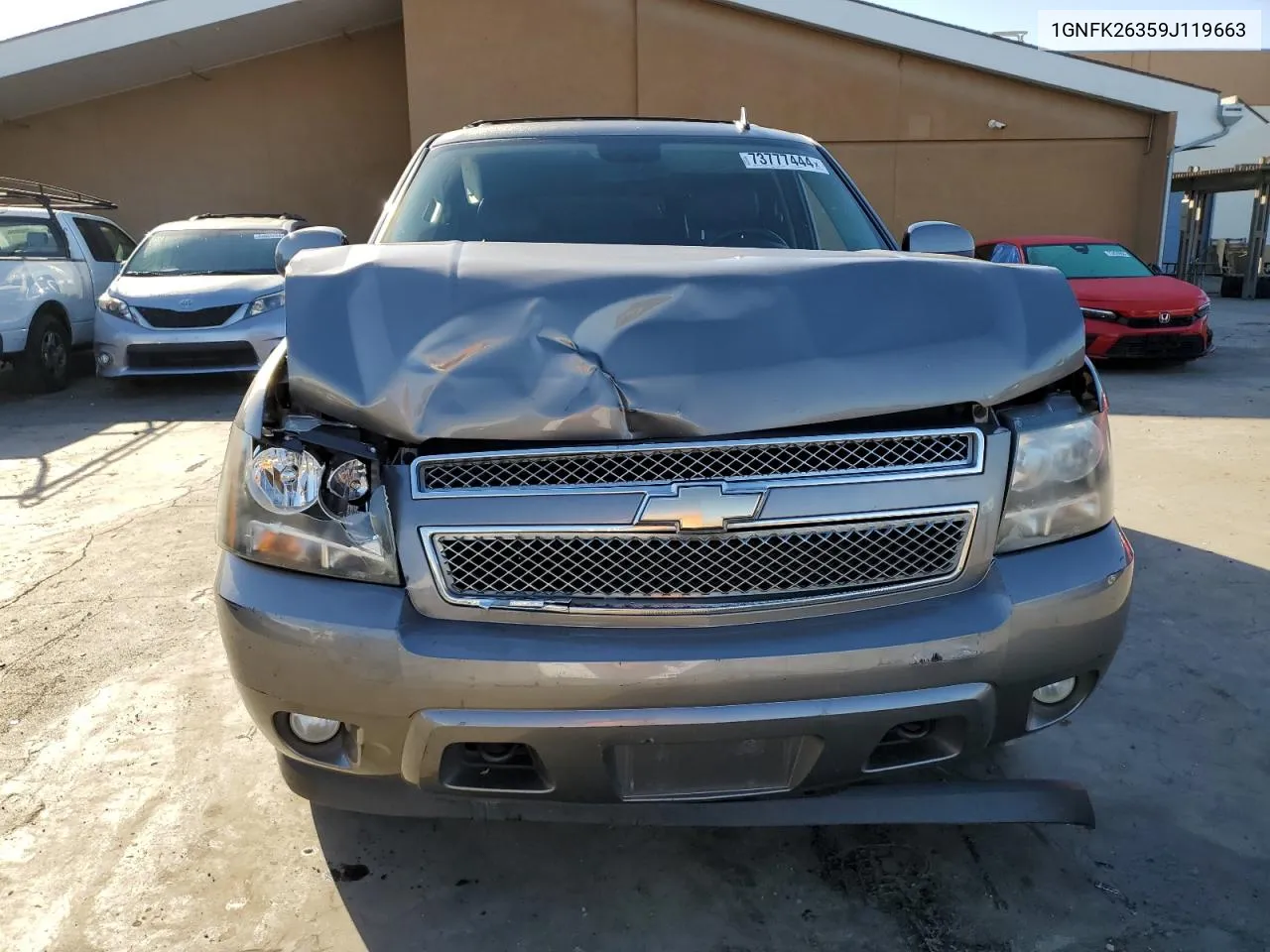 2009 Chevrolet Suburban K1500 Lt VIN: 1GNFK26359J119663 Lot: 73777444