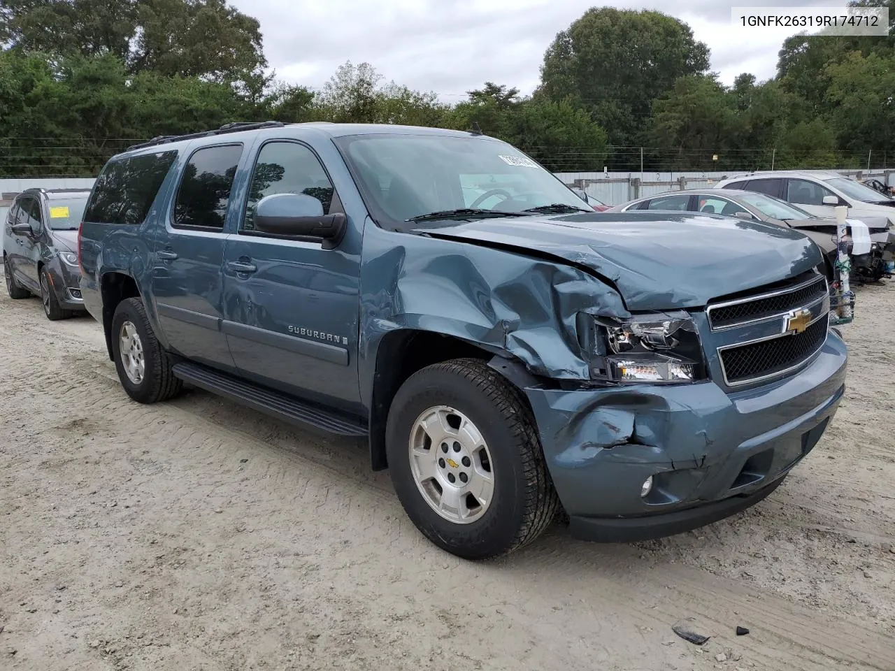 2009 Chevrolet Suburban K1500 Lt VIN: 1GNFK26319R174712 Lot: 73864794