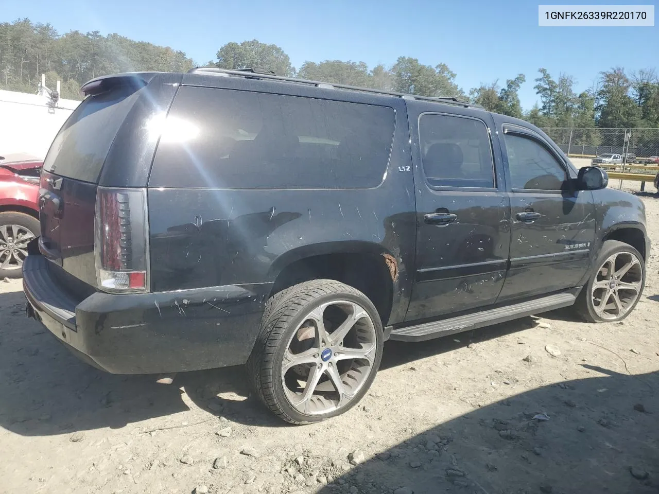 2009 Chevrolet Suburban K1500 Lt VIN: 1GNFK26339R220170 Lot: 74152024