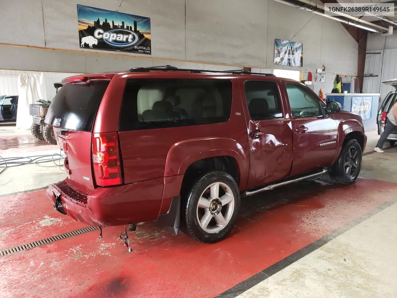 1GNFK26389R149645 2009 Chevrolet Suburban K1500 Lt