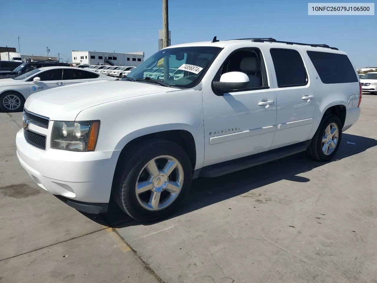 2009 Chevrolet Suburban C1500 Lt VIN: 1GNFC26079J106500 Lot: 74856874