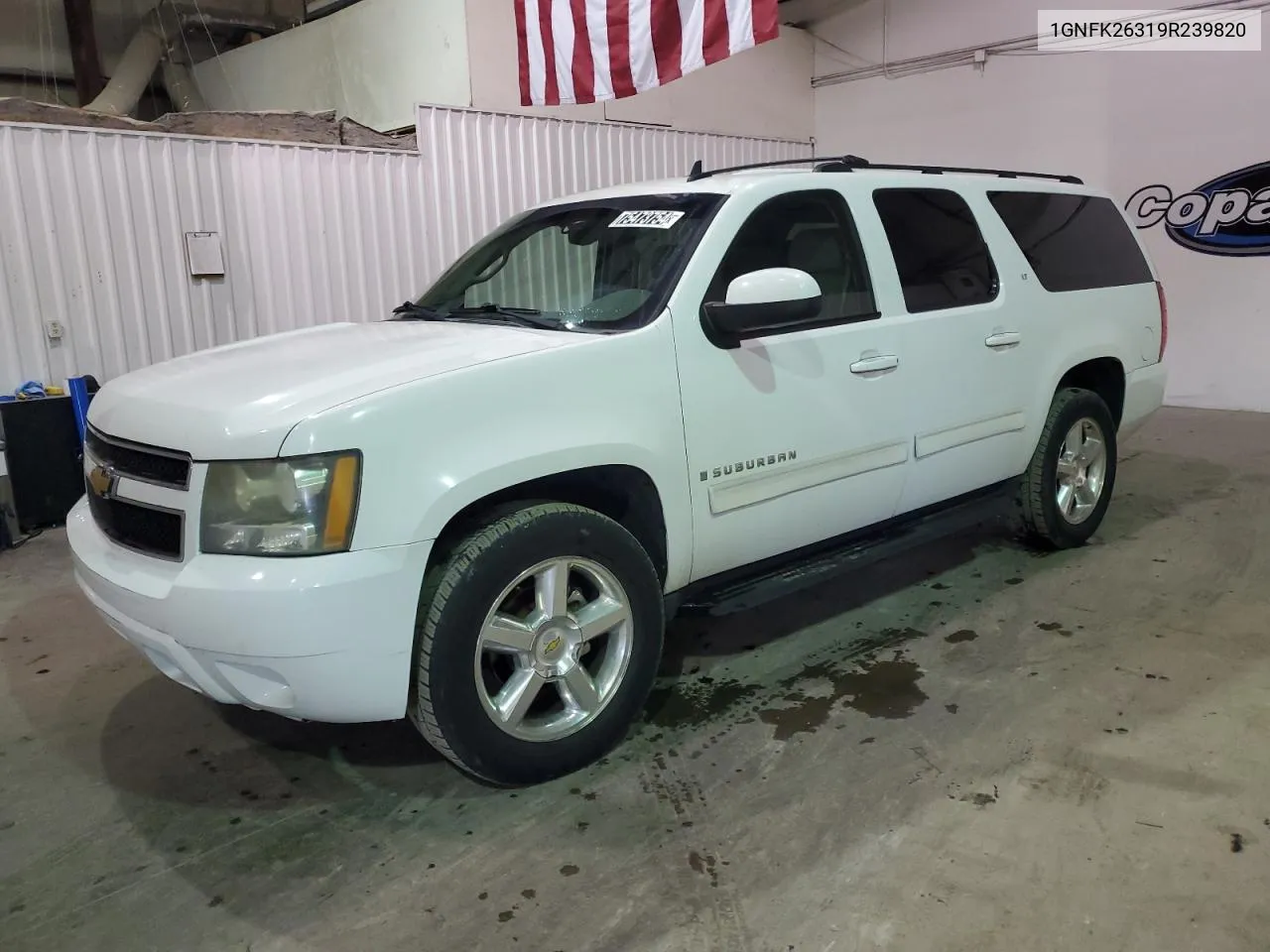 2009 Chevrolet Suburban K1500 Lt VIN: 1GNFK26319R239820 Lot: 75473754