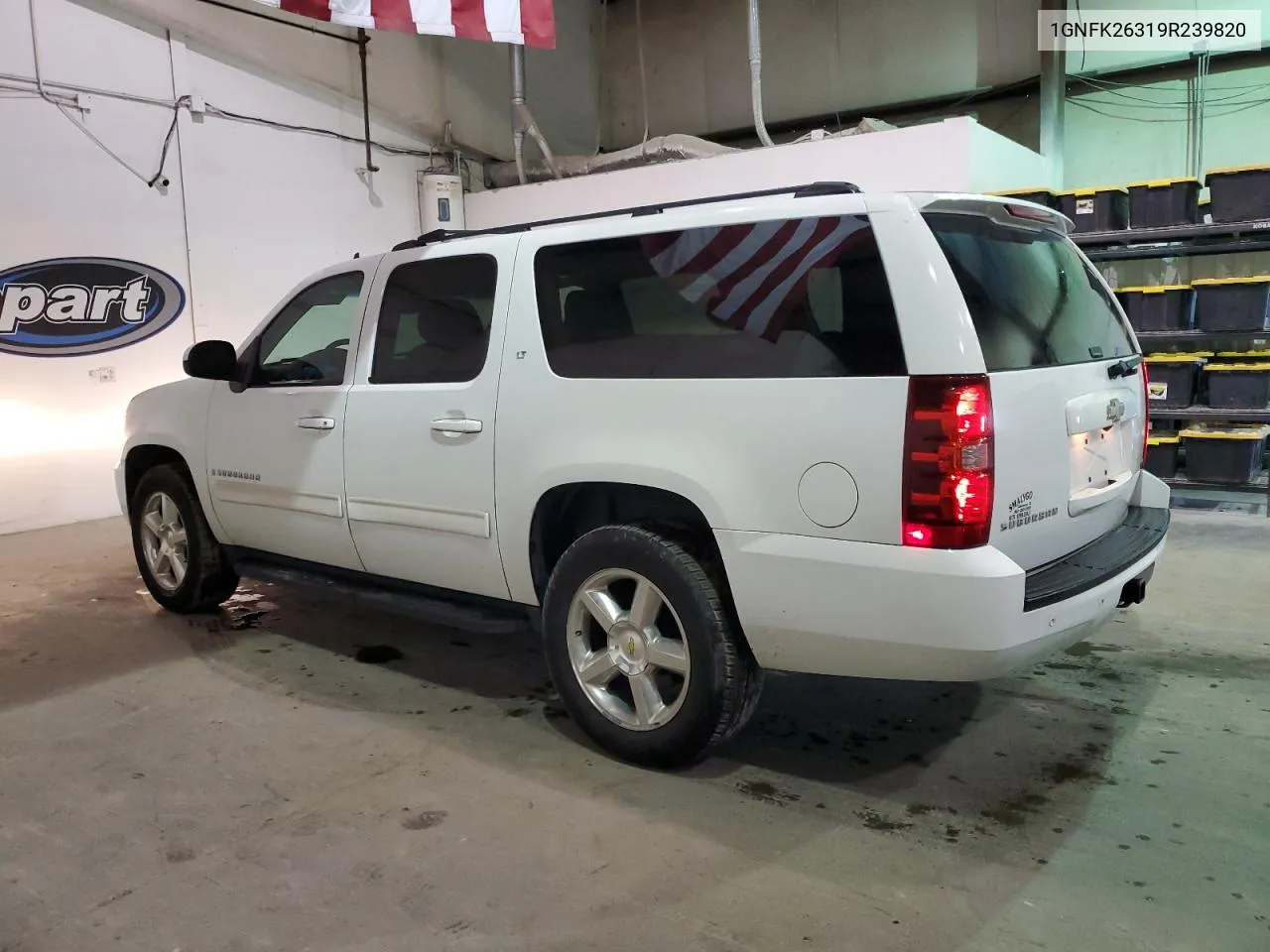 2009 Chevrolet Suburban K1500 Lt VIN: 1GNFK26319R239820 Lot: 75473754