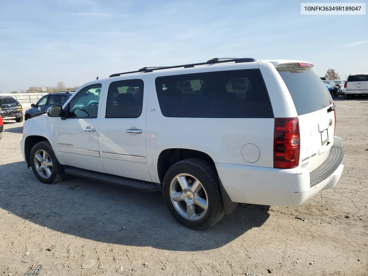 2009 Chevrolet Suburban K1500 Ltz VIN: 1GNFK36349R189047 Lot: 76503614