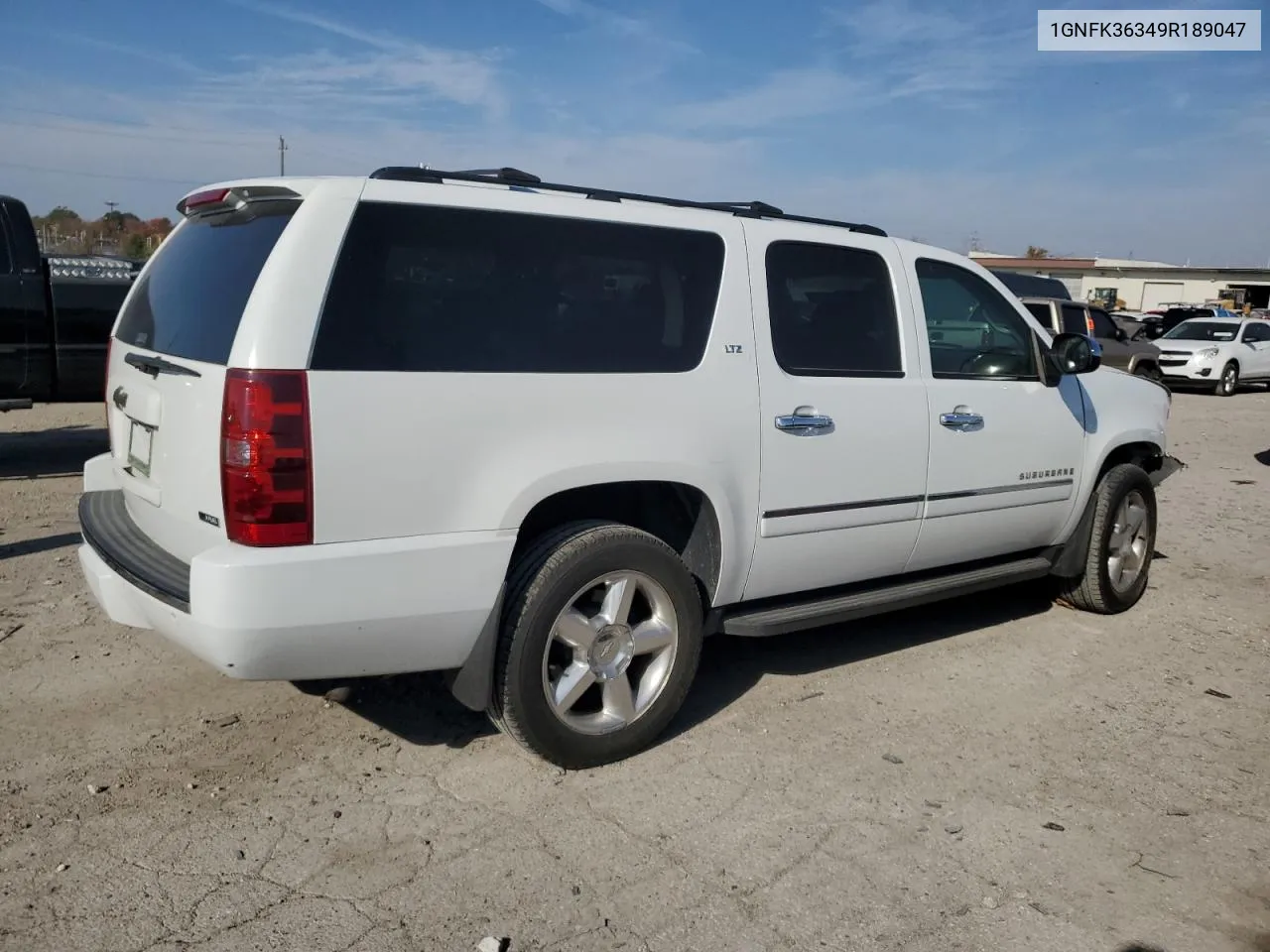 2009 Chevrolet Suburban K1500 Ltz VIN: 1GNFK36349R189047 Lot: 76503614