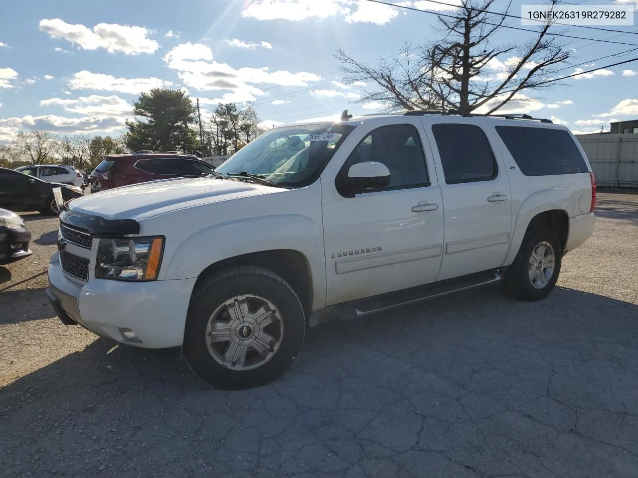 2009 Chevrolet Suburban K1500 Lt VIN: 1GNFK26319R279282 Lot: 76557134