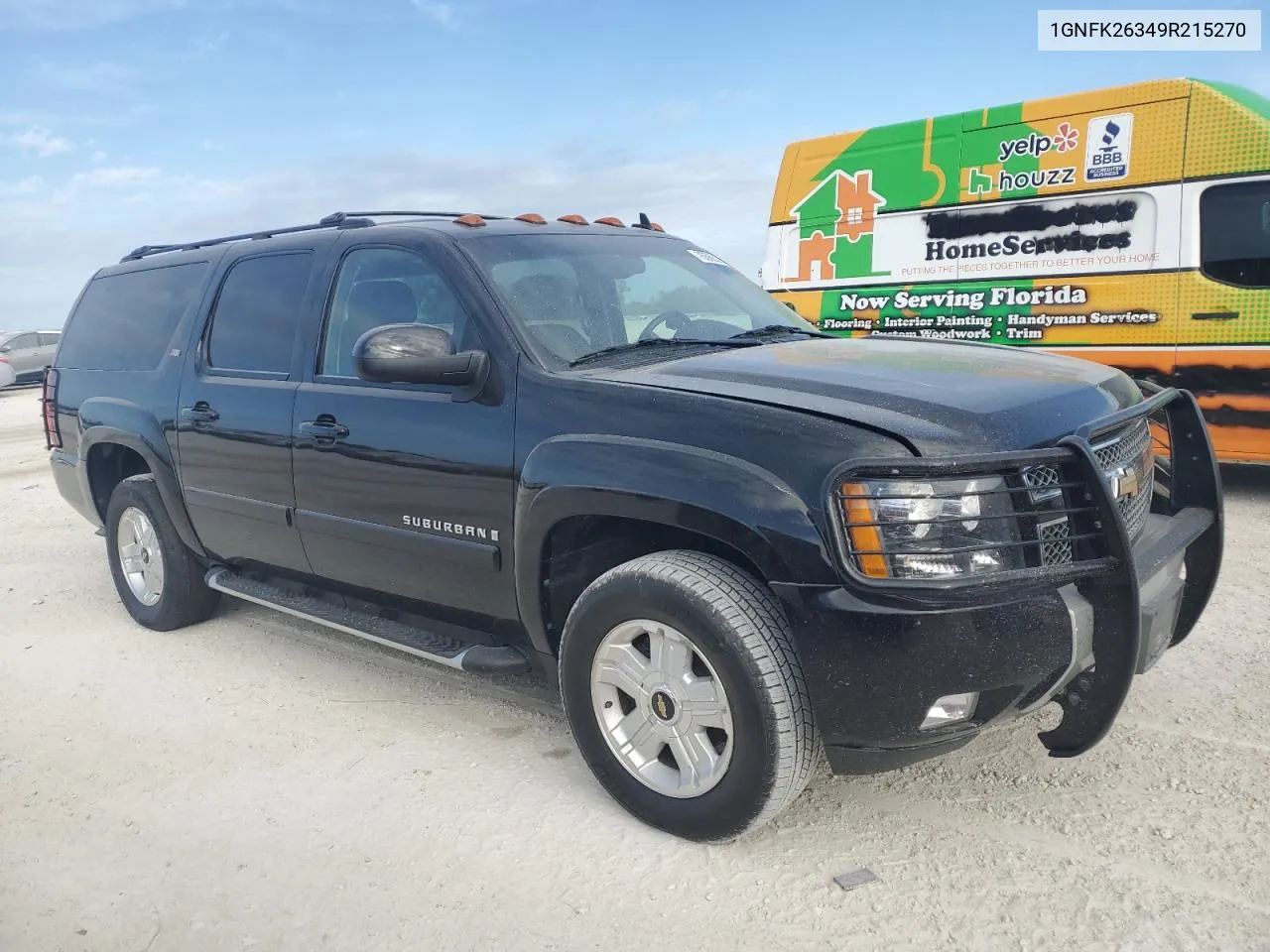 2009 Chevrolet Suburban K1500 Lt VIN: 1GNFK26349R215270 Lot: 76566284