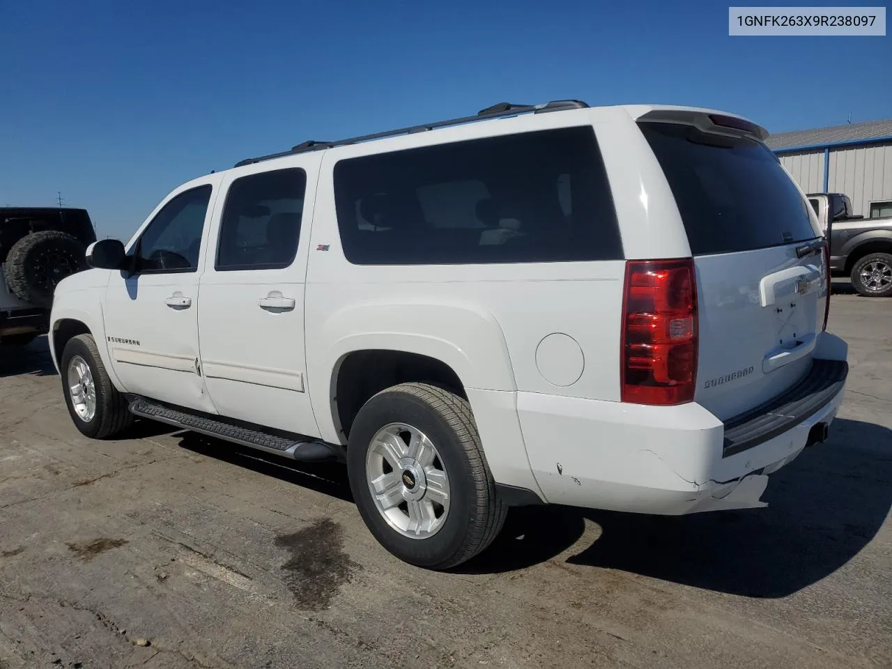 2009 Chevrolet Suburban K1500 Lt VIN: 1GNFK263X9R238097 Lot: 76802454