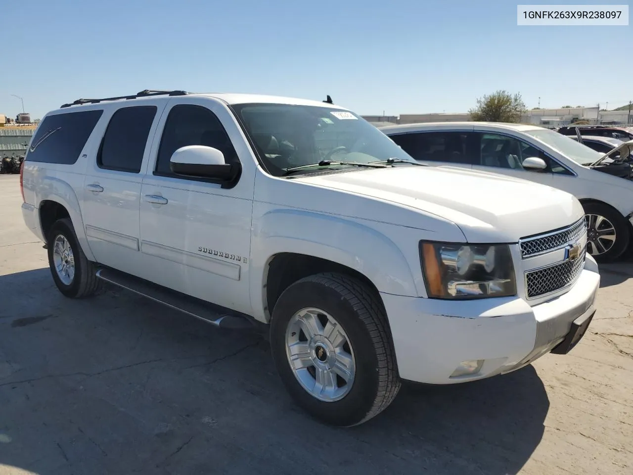 2009 Chevrolet Suburban K1500 Lt VIN: 1GNFK263X9R238097 Lot: 76802454