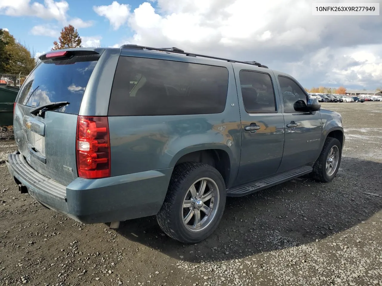 2009 Chevrolet Suburban K1500 Lt VIN: 1GNFK263X9R277949 Lot: 77380314