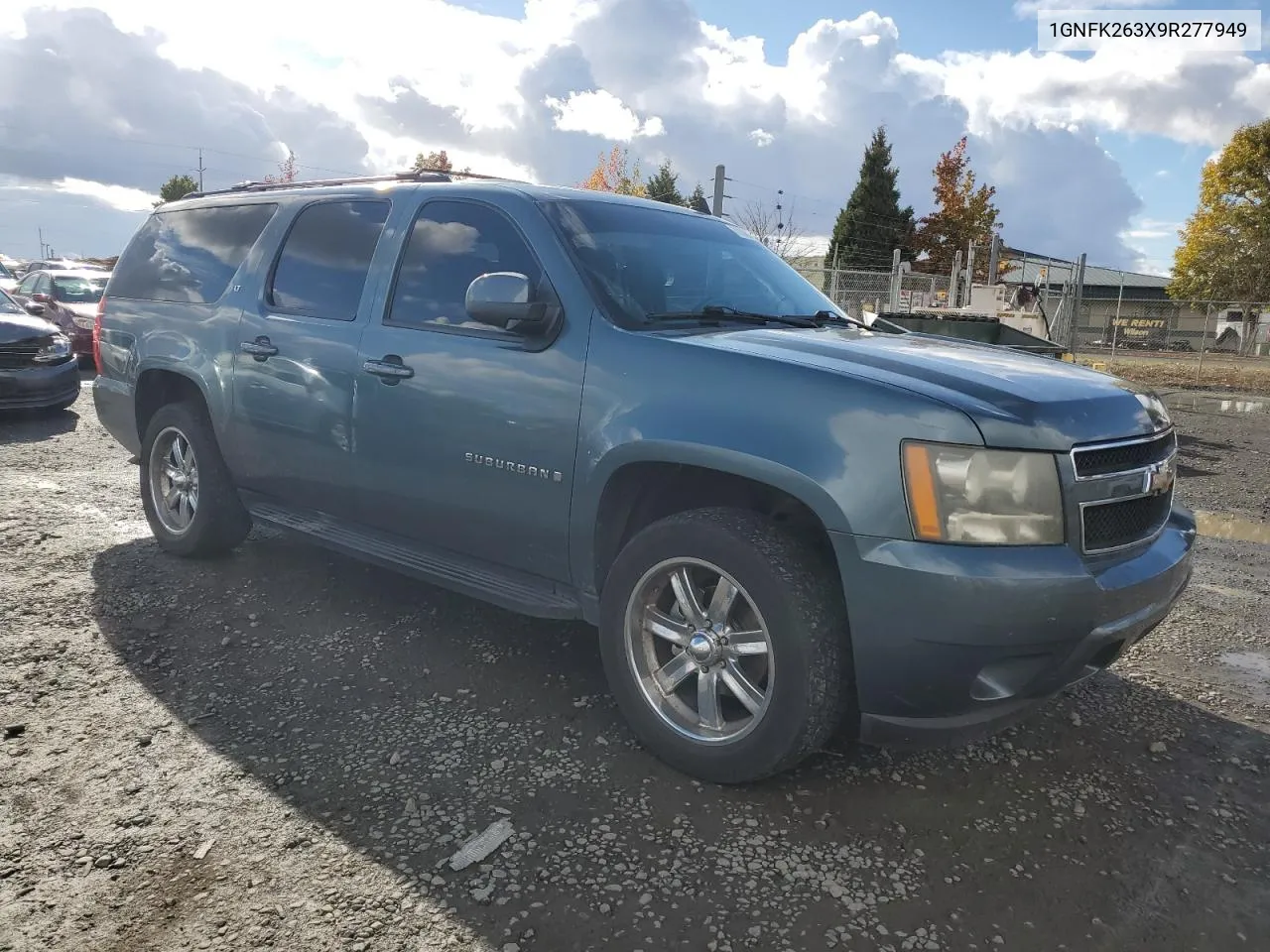 2009 Chevrolet Suburban K1500 Lt VIN: 1GNFK263X9R277949 Lot: 77380314