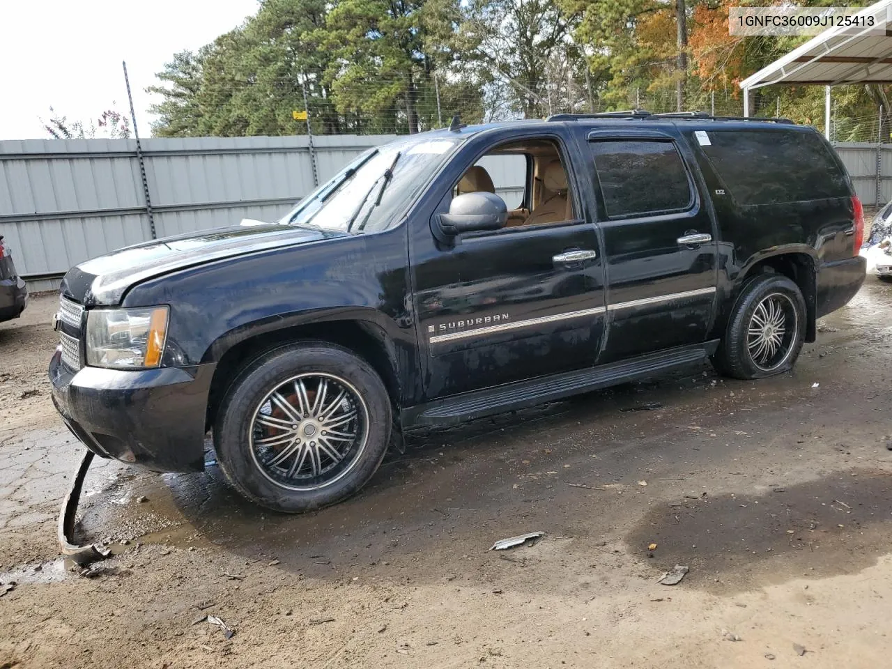 2009 Chevrolet Suburban C1500 Ltz VIN: 1GNFC36009J125413 Lot: 77426454