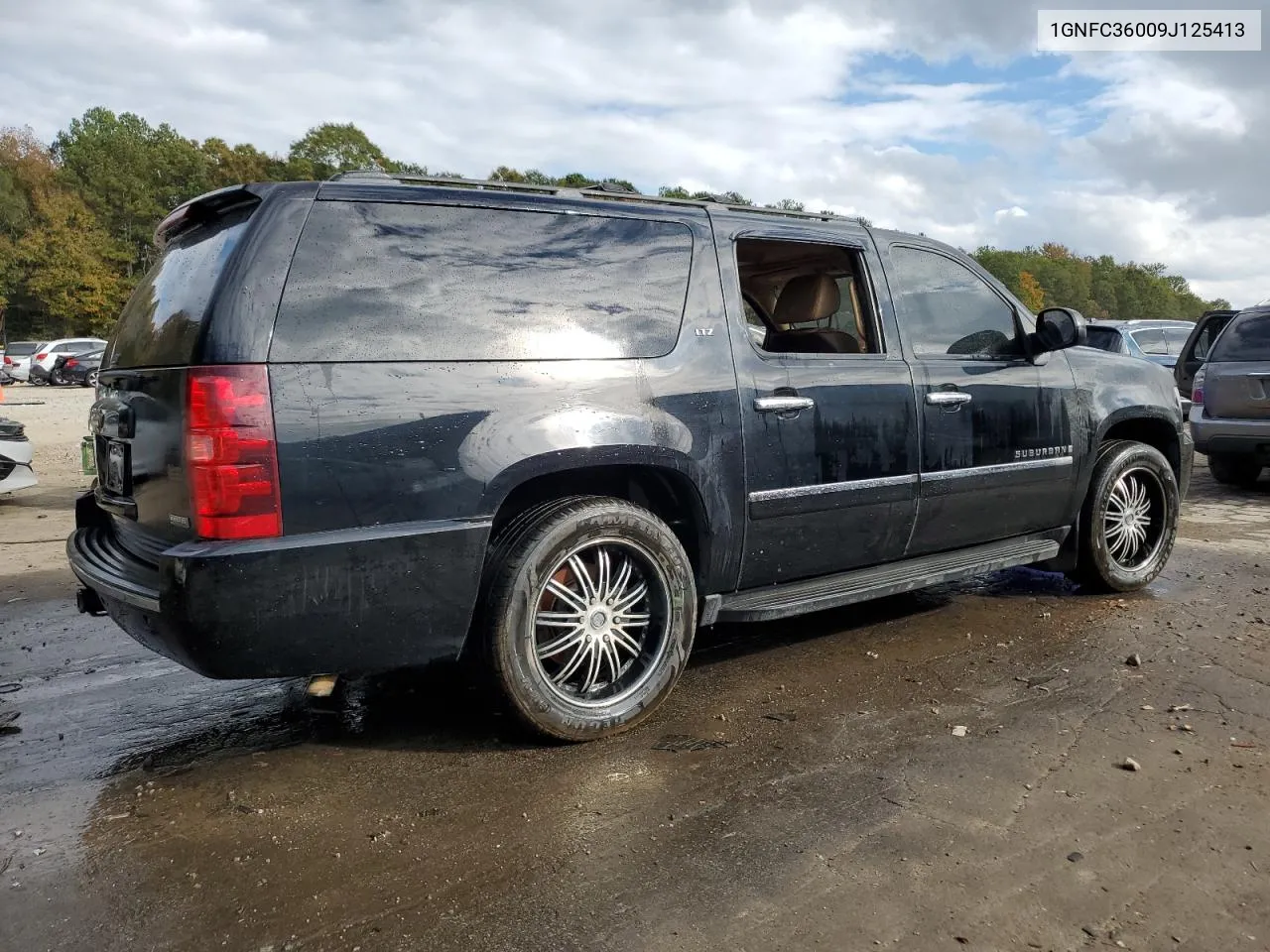 2009 Chevrolet Suburban C1500 Ltz VIN: 1GNFC36009J125413 Lot: 77426454