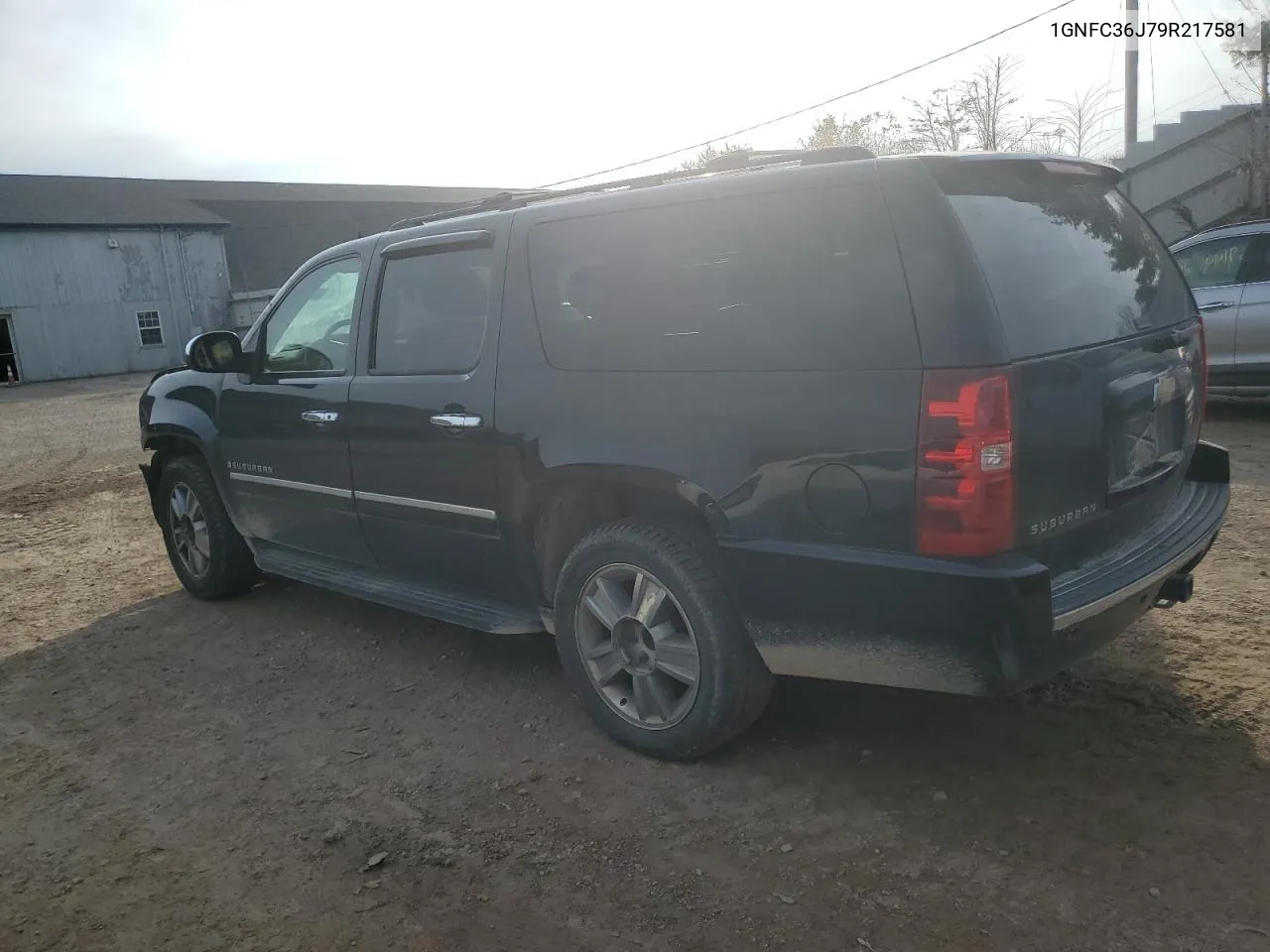 2009 Chevrolet Suburban C1500 Ltz VIN: 1GNFC36J79R217581 Lot: 78122124