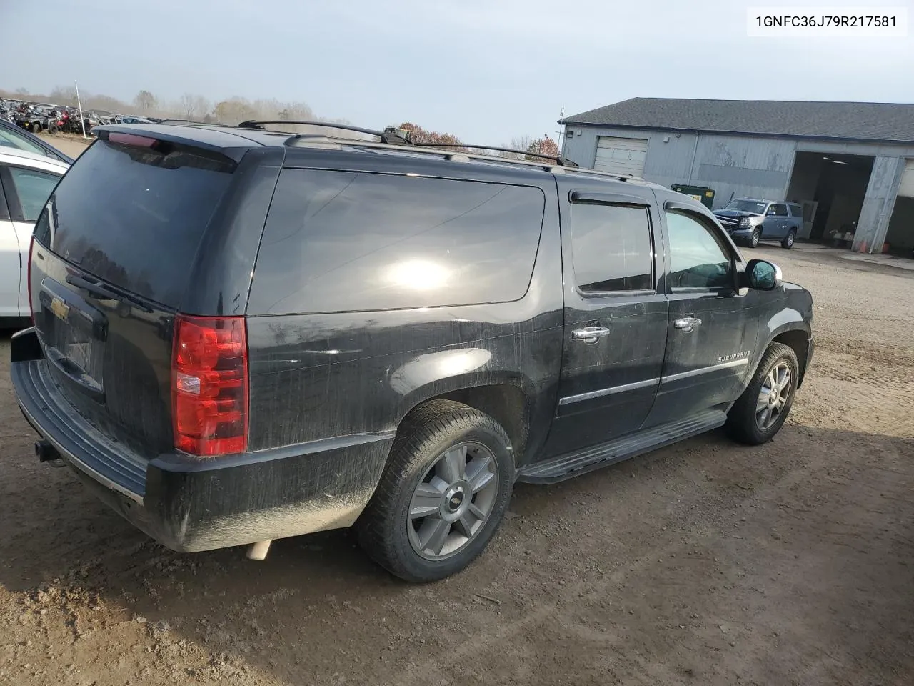 2009 Chevrolet Suburban C1500 Ltz VIN: 1GNFC36J79R217581 Lot: 78122124