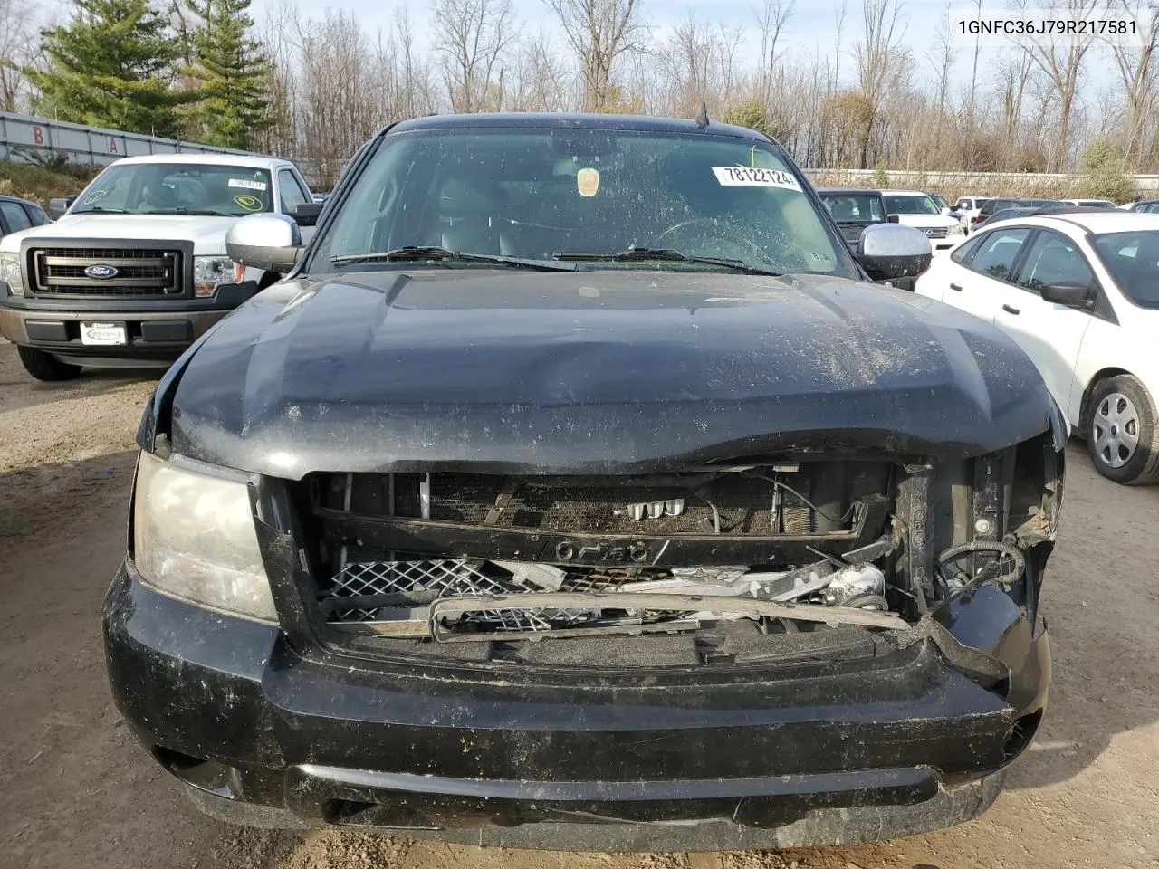 2009 Chevrolet Suburban C1500 Ltz VIN: 1GNFC36J79R217581 Lot: 78122124