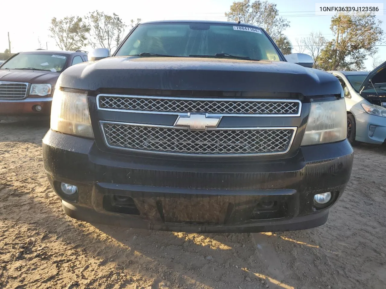 2009 Chevrolet Suburban K1500 Ltz VIN: 1GNFK36339J123586 Lot: 78847104