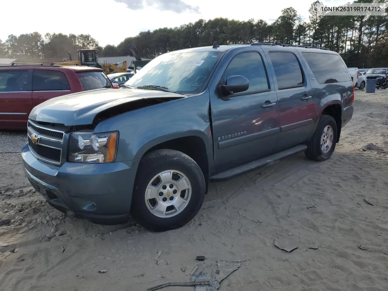 2009 Chevrolet Suburban K1500 Lt VIN: 1GNFK26319R174712 Lot: 79734084