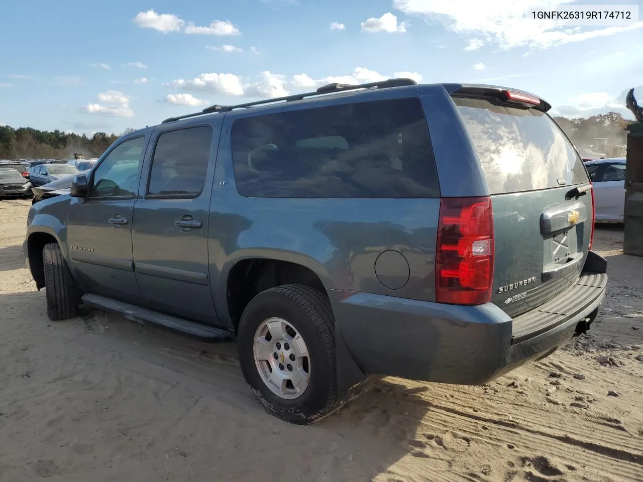 2009 Chevrolet Suburban K1500 Lt VIN: 1GNFK26319R174712 Lot: 79734084