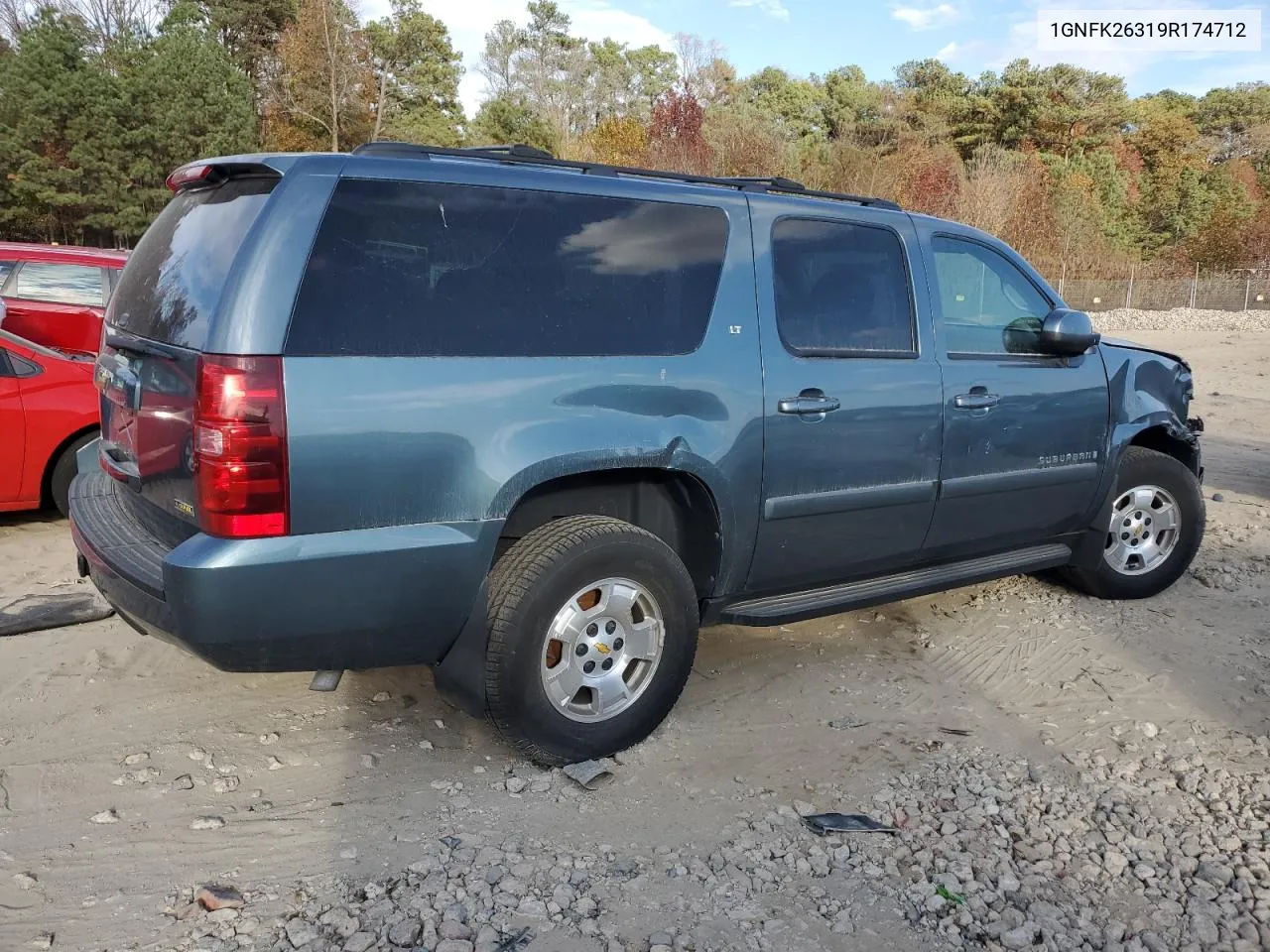 2009 Chevrolet Suburban K1500 Lt VIN: 1GNFK26319R174712 Lot: 79734084