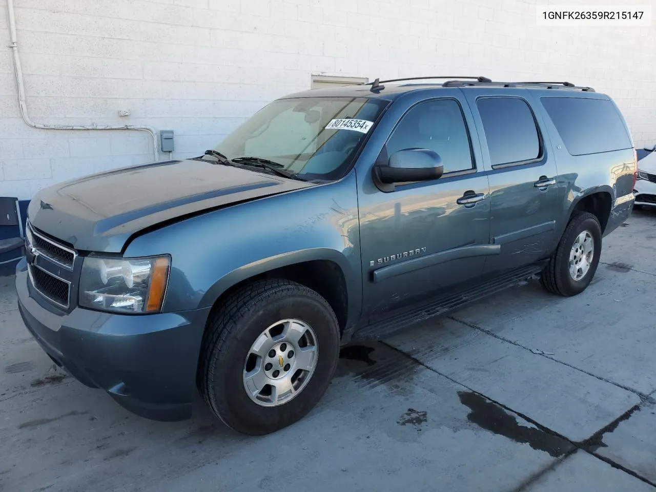 2009 Chevrolet Suburban K1500 Lt VIN: 1GNFK26359R215147 Lot: 80145354