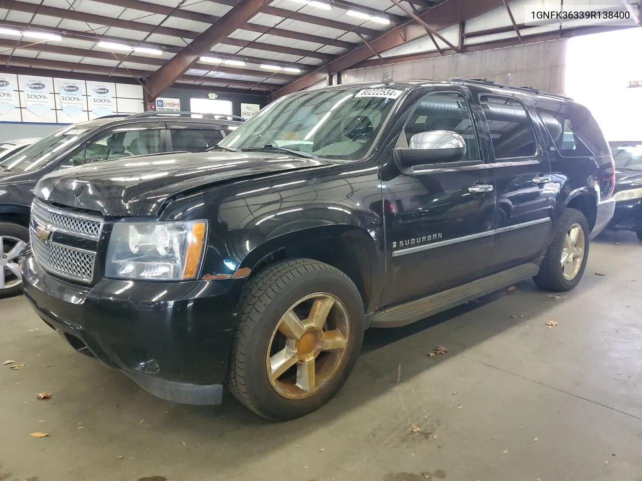 2009 Chevrolet Suburban K1500 Ltz VIN: 1GNFK36339R138400 Lot: 80222534