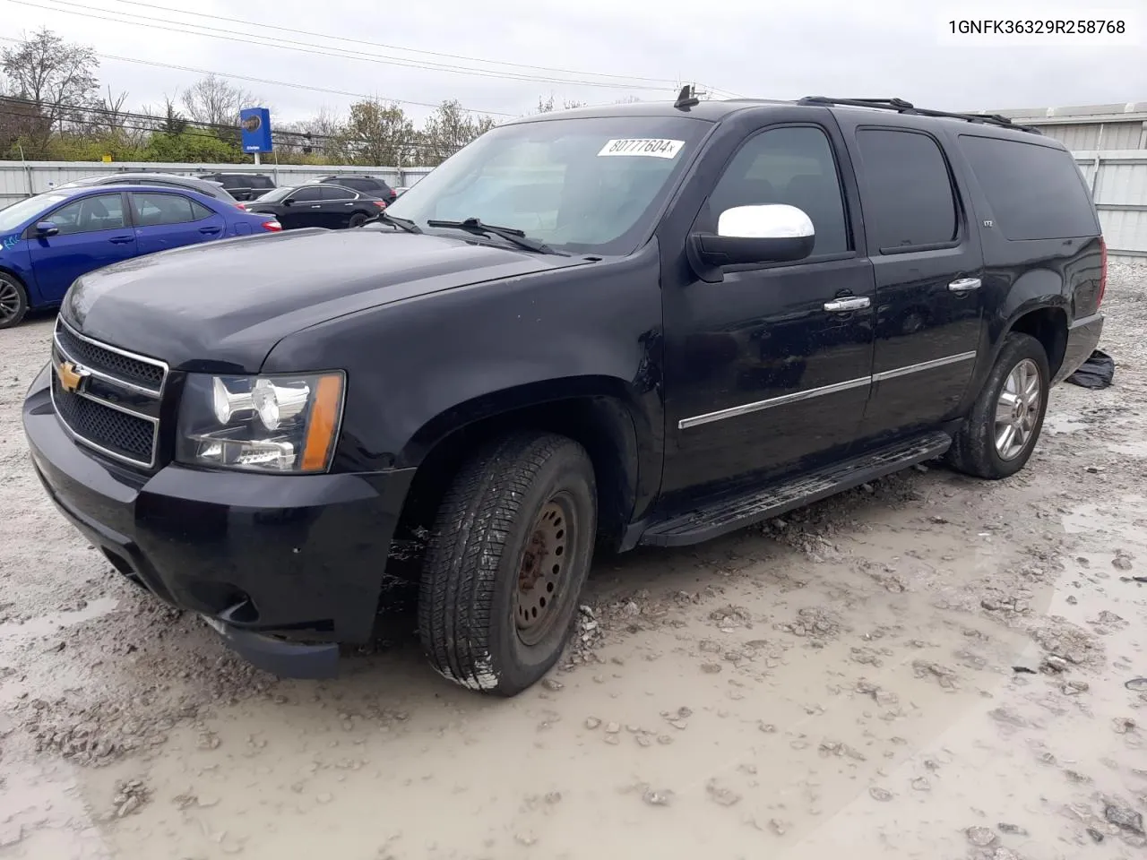 2009 Chevrolet Suburban K1500 Ltz VIN: 1GNFK36329R258768 Lot: 80777604