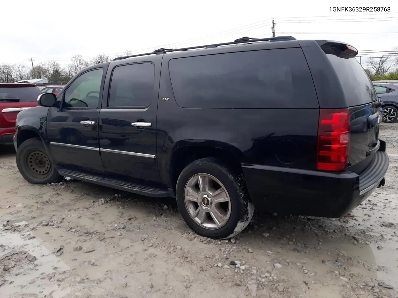 2009 Chevrolet Suburban K1500 Ltz VIN: 1GNFK36329R258768 Lot: 80777604