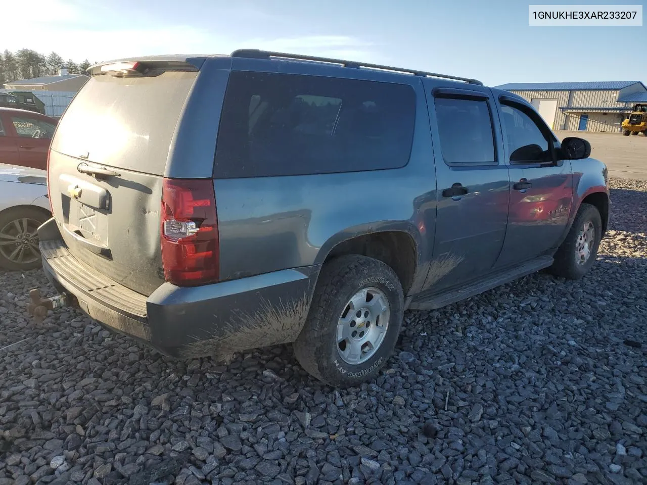 2010 Chevrolet Suburban K1500 Ls VIN: 1GNUKHE3XAR233207 Lot: 46287634