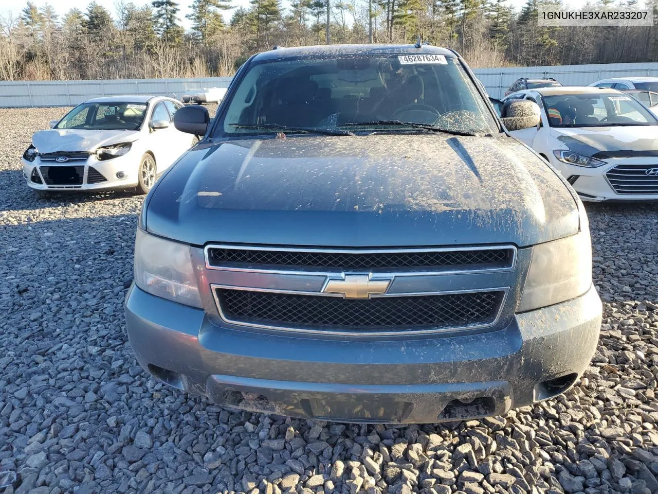 2010 Chevrolet Suburban K1500 Ls VIN: 1GNUKHE3XAR233207 Lot: 46287634