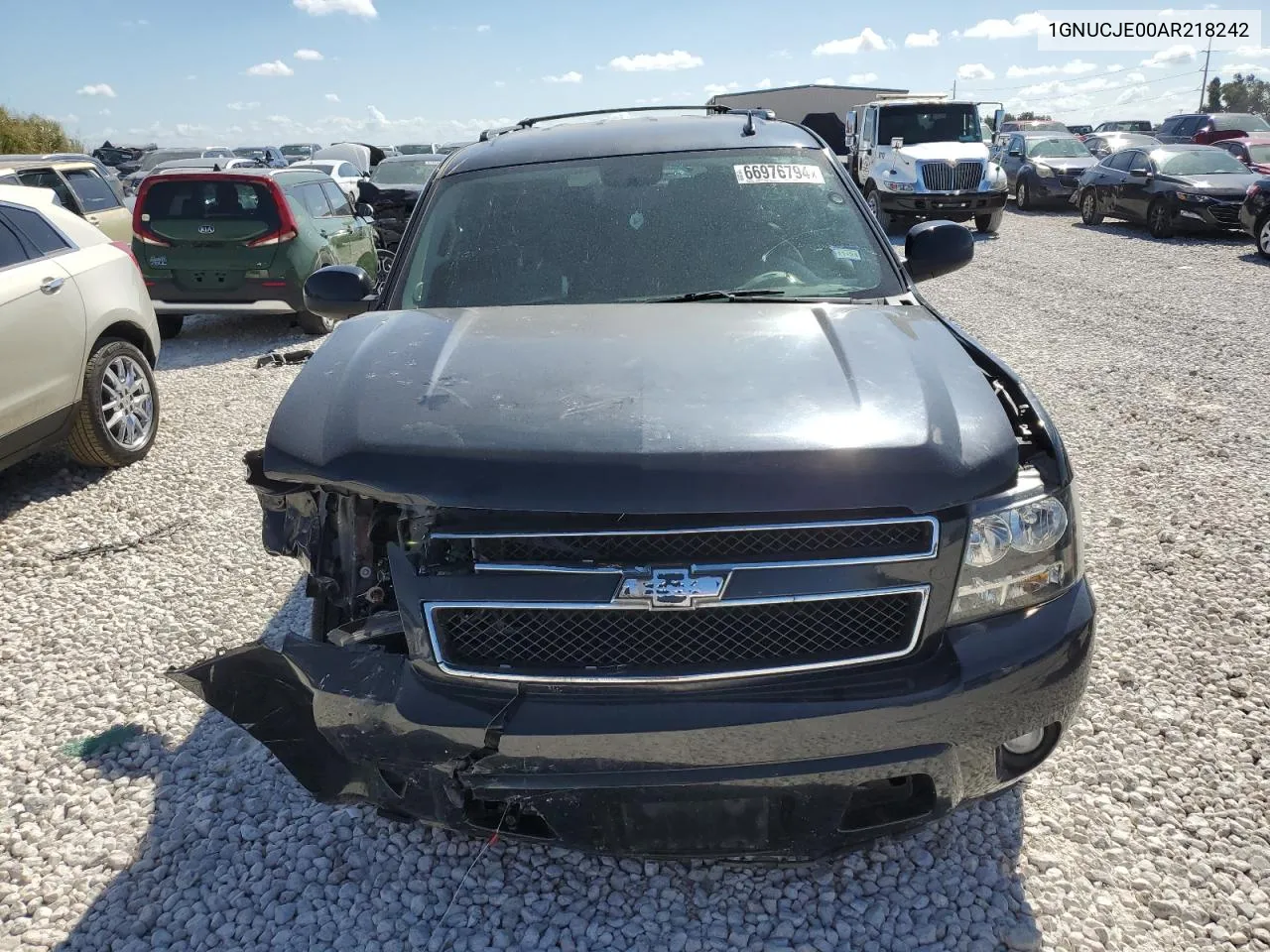 2010 Chevrolet Suburban C1500 Lt VIN: 1GNUCJE00AR218242 Lot: 66976794