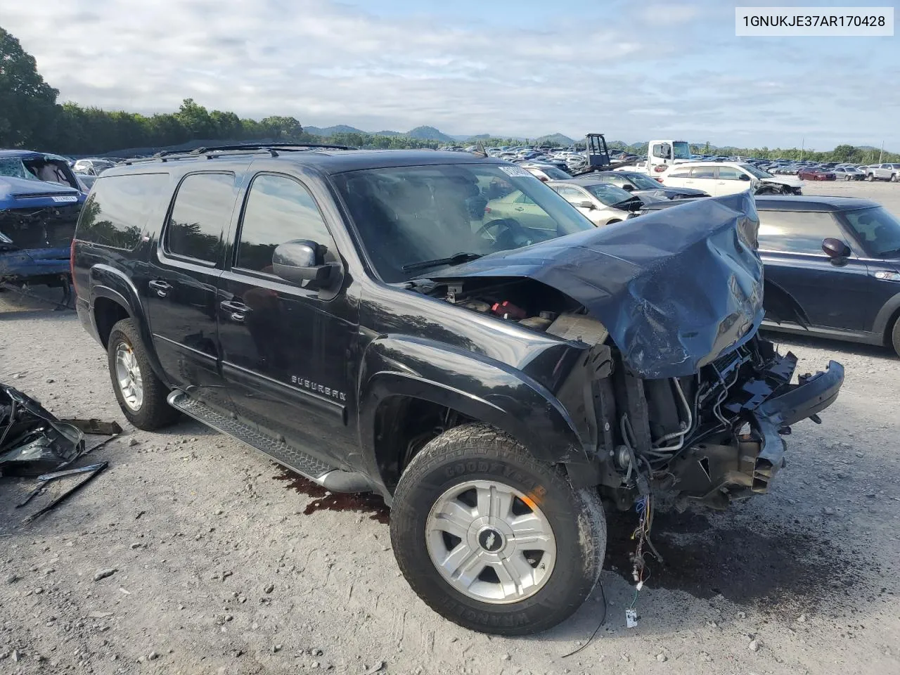 2010 Chevrolet Suburban K1500 Lt VIN: 1GNUKJE37AR170428 Lot: 67752034