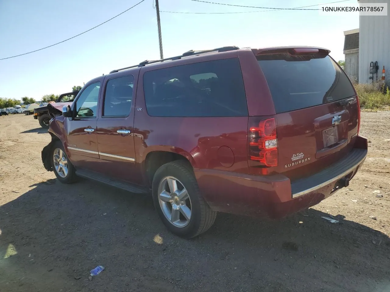 2010 Chevrolet Suburban K1500 Ltz VIN: 1GNUKKE39AR178567 Lot: 69782884