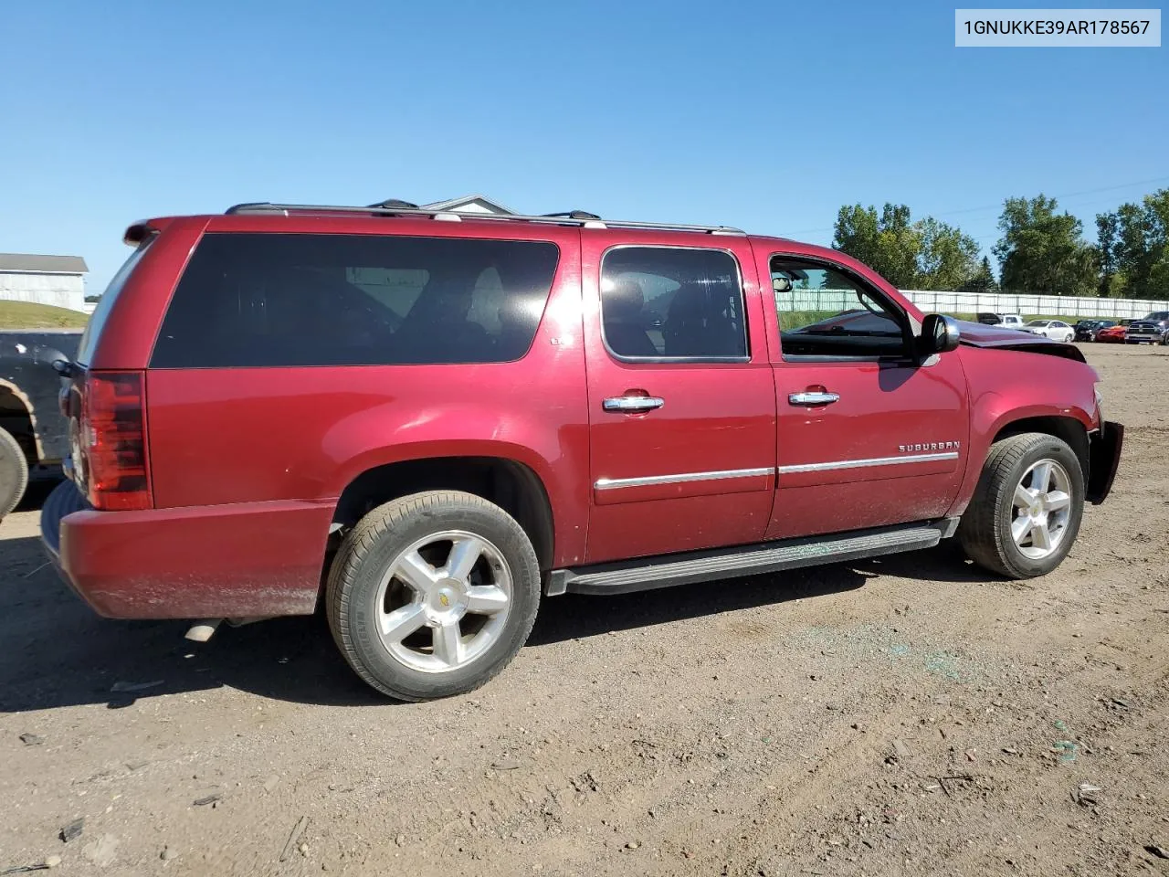 2010 Chevrolet Suburban K1500 Ltz VIN: 1GNUKKE39AR178567 Lot: 69782884