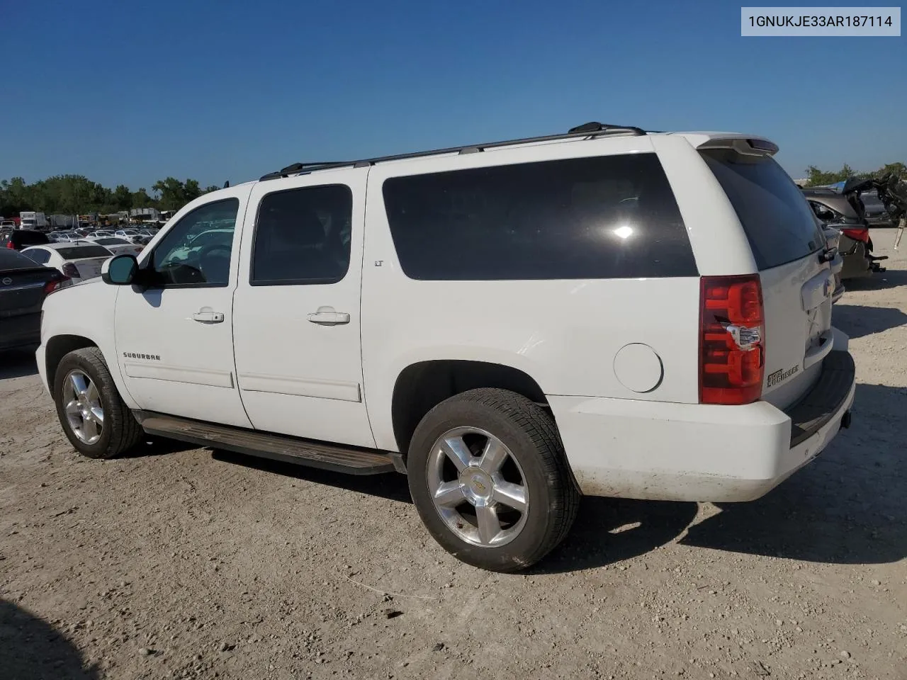 2010 Chevrolet Suburban K1500 Lt VIN: 1GNUKJE33AR187114 Lot: 70273864