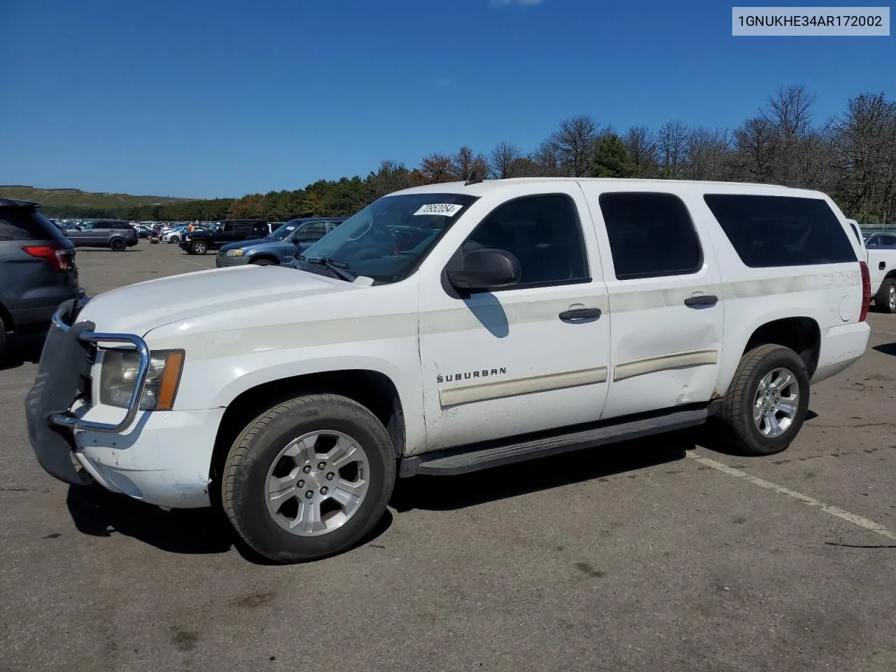 2010 Chevrolet Suburban K1500 Ls VIN: 1GNUKHE34AR172002 Lot: 70952054