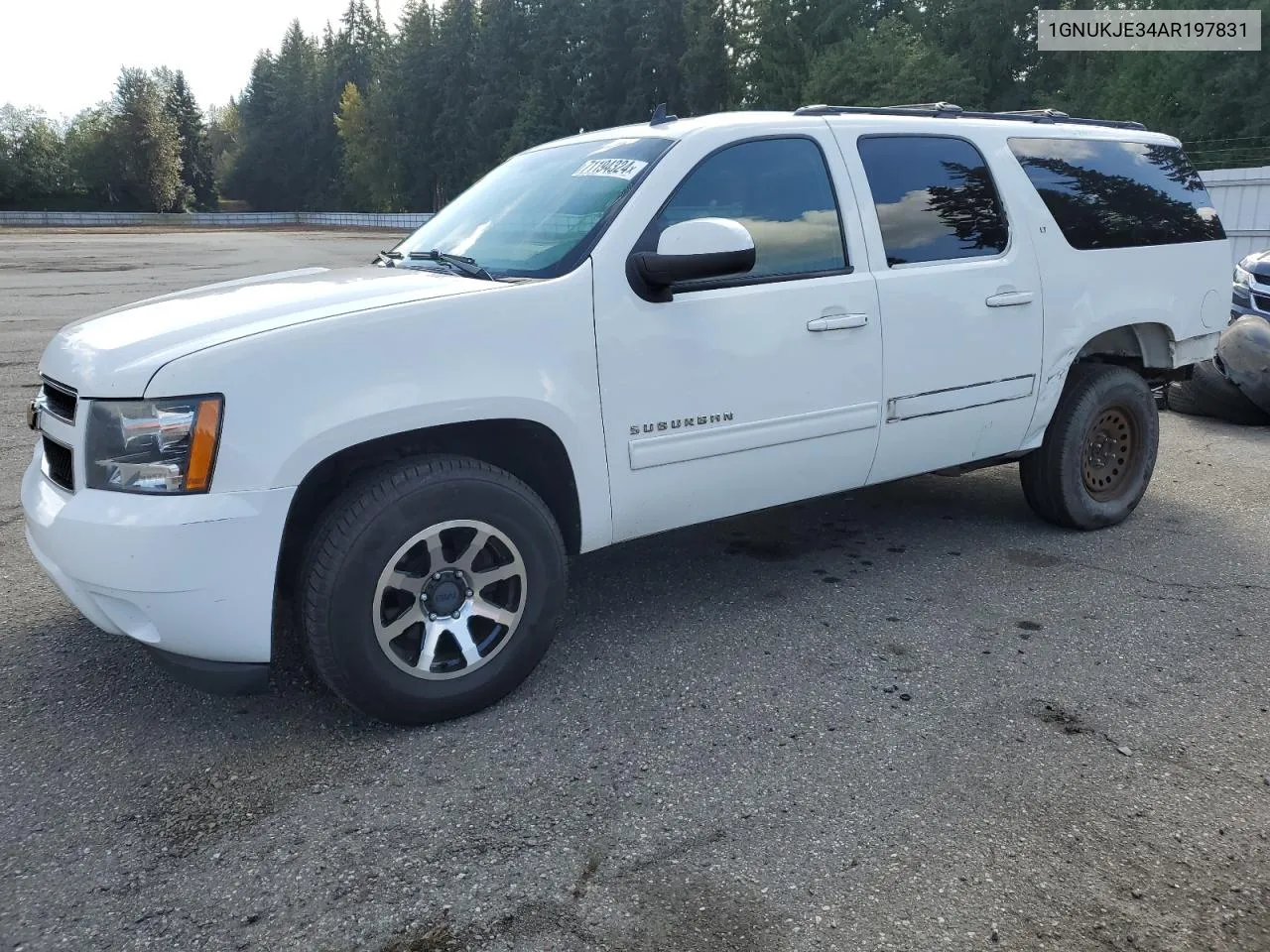 1GNUKJE34AR197831 2010 Chevrolet Suburban K1500 Lt