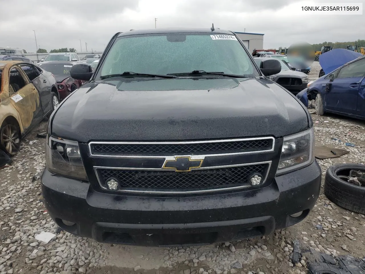 2010 Chevrolet Suburban K1500 Lt VIN: 1GNUKJE35AR115699 Lot: 71465374